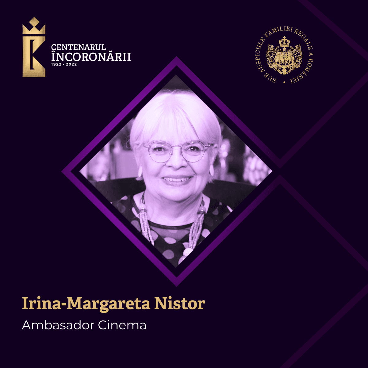 Irina-Margareta Nistor Ambasador Cinema